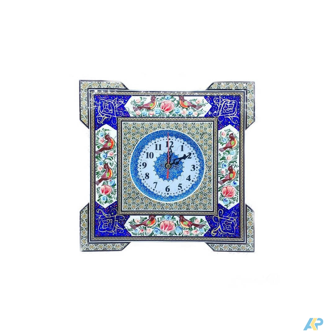 ساعت خاتم مربع گوشه دار